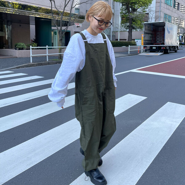 ナイロンオーバーオールパンツ | ファッション通販サイト NUGU