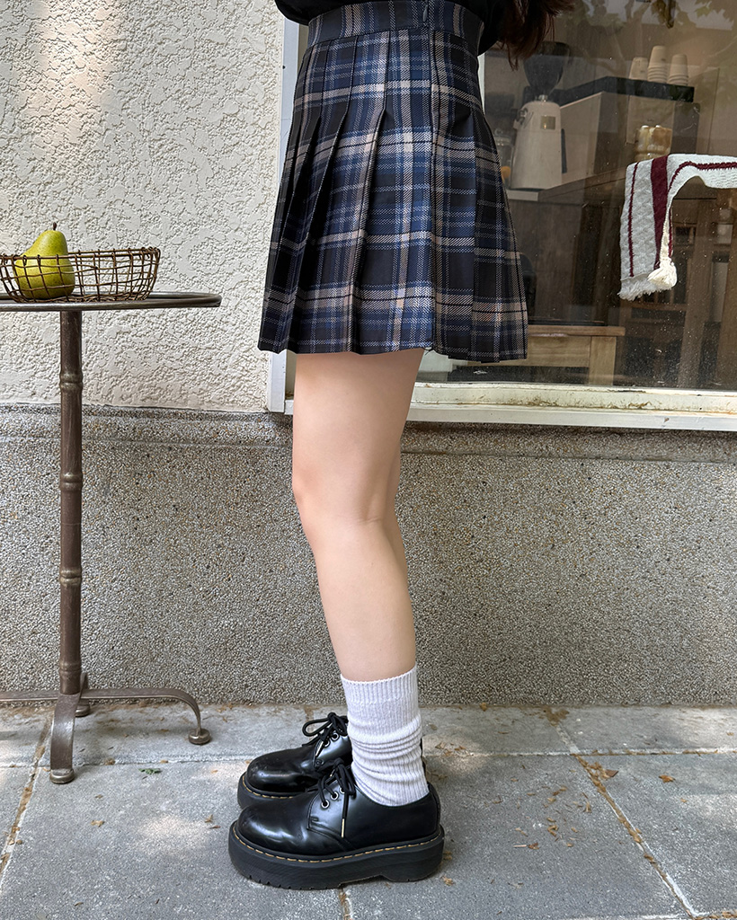 チェックプリーツミニスカート | ファッション通販サイト NUGU