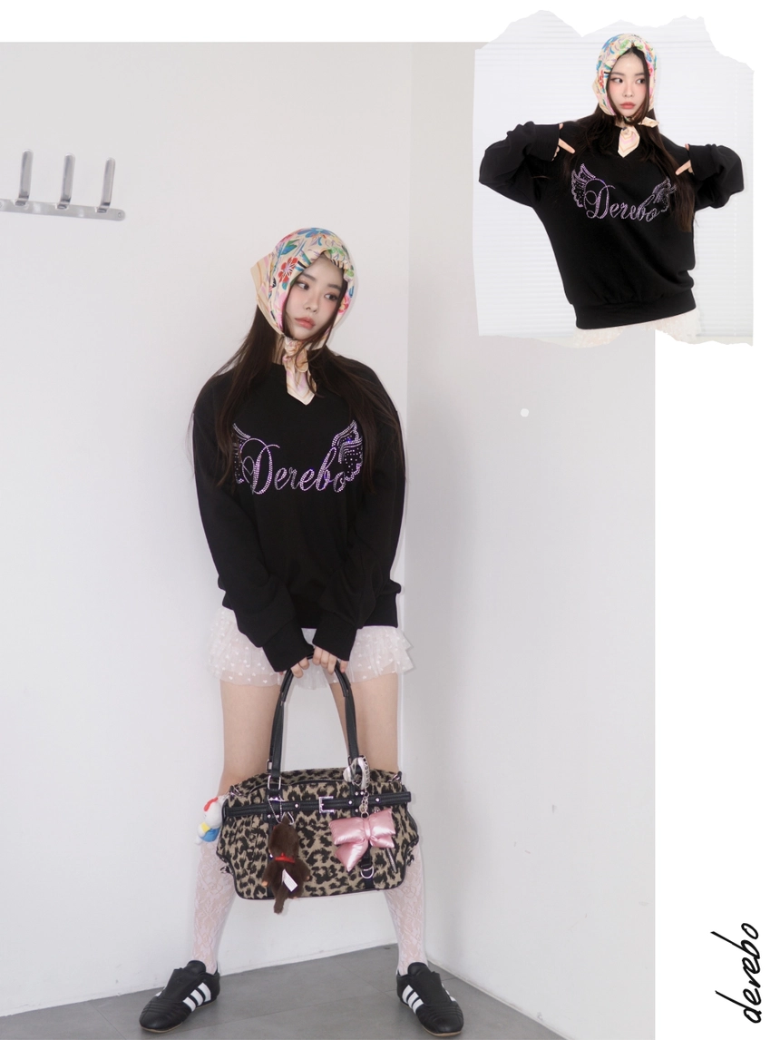 original]ビーズプレミアムスウェットシャツ | ファッション通販サイト