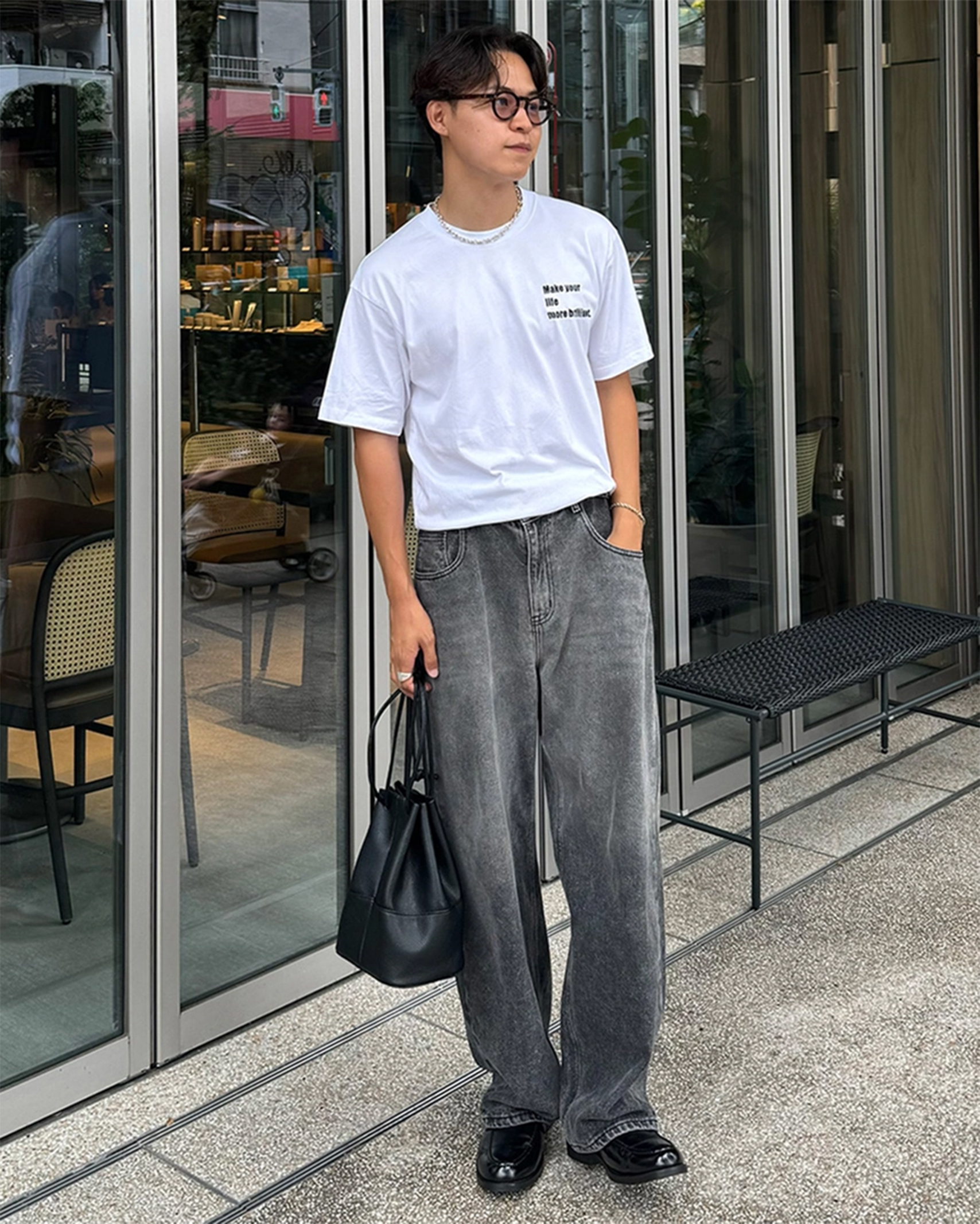 レザードローストリングバッグ | ファッション通販サイト NUGU