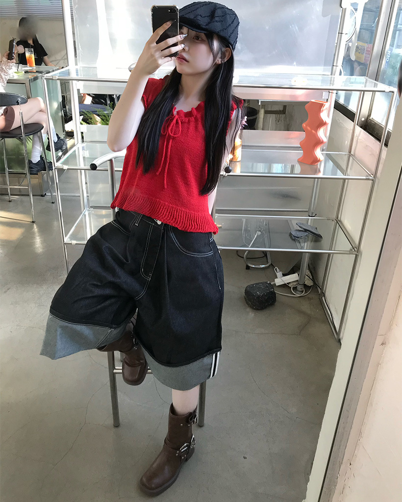 フェイクレザーミドルエンジニアブーツ | ファッション通販