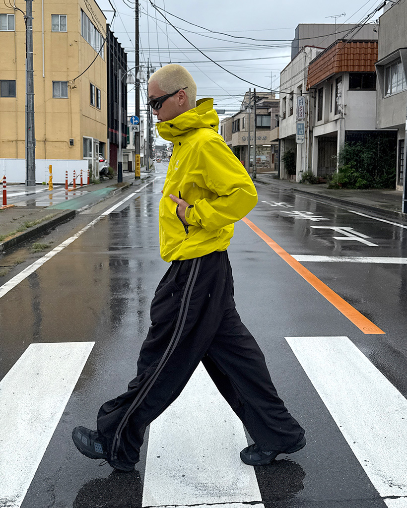 パンツ yukki YUKI HASHIMOTO(ユウキハシモト)のH-LINE TWISTED TRUCK PANTSの