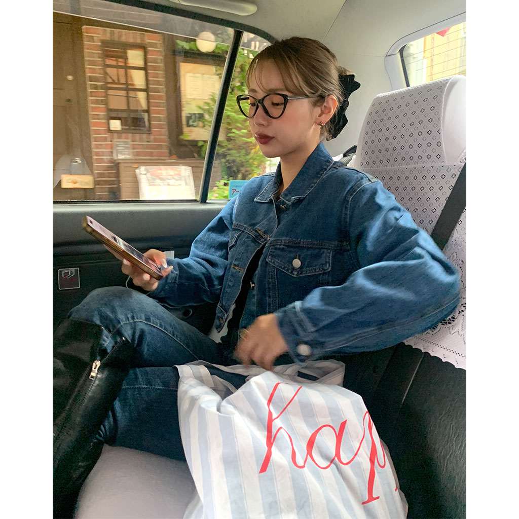 クロップドポケットデニムジャケット | ファッション通販サイト NUGU