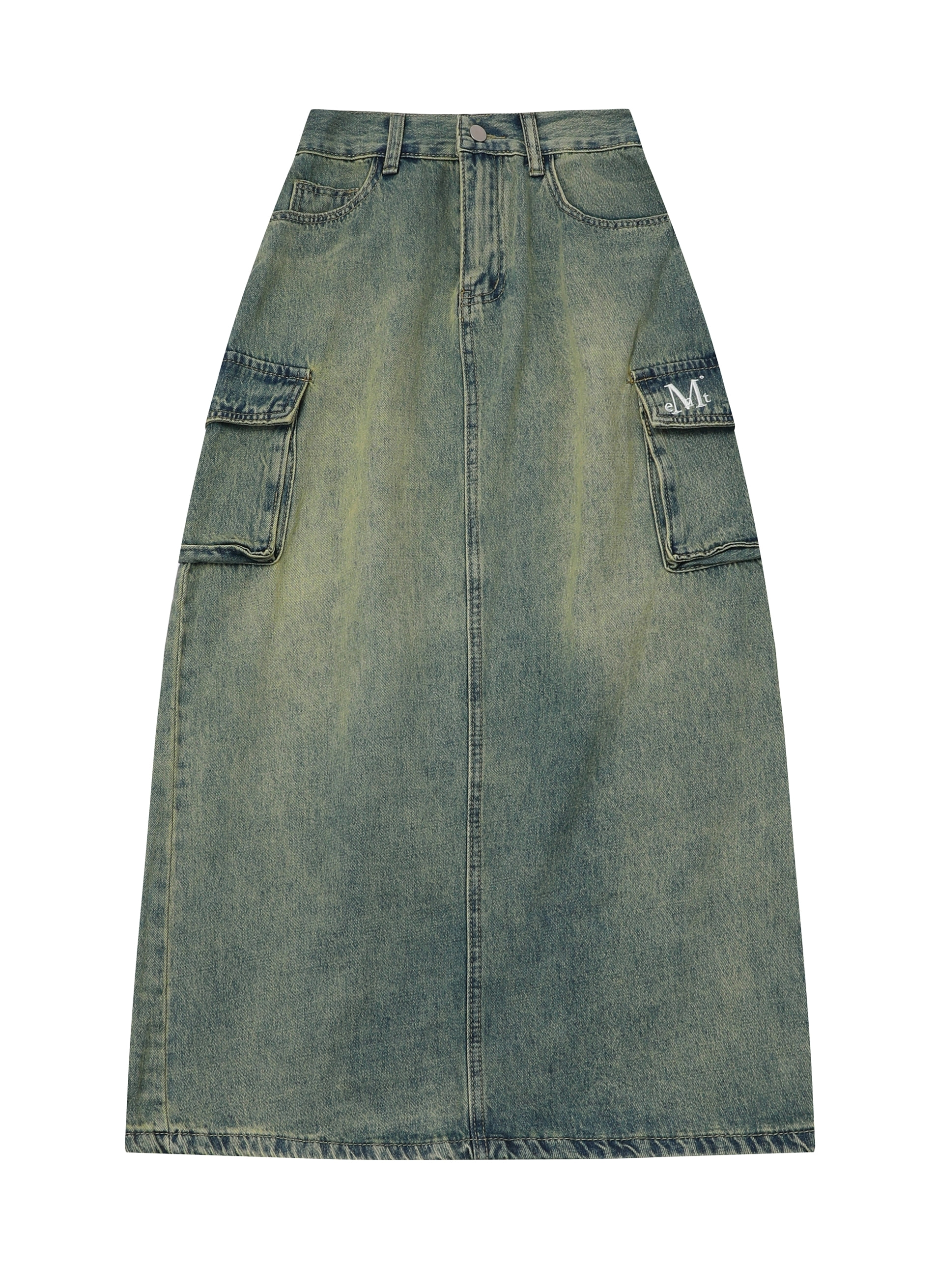 【MUCENT】ROLY LONG CARGO DENIM SKIRT ROLY LONG CARGO DENIM SKIRT | ファッション通販サイト NUGU