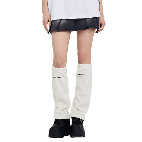 Odd Signature Logo Leg Warmers - black | ファッション通販