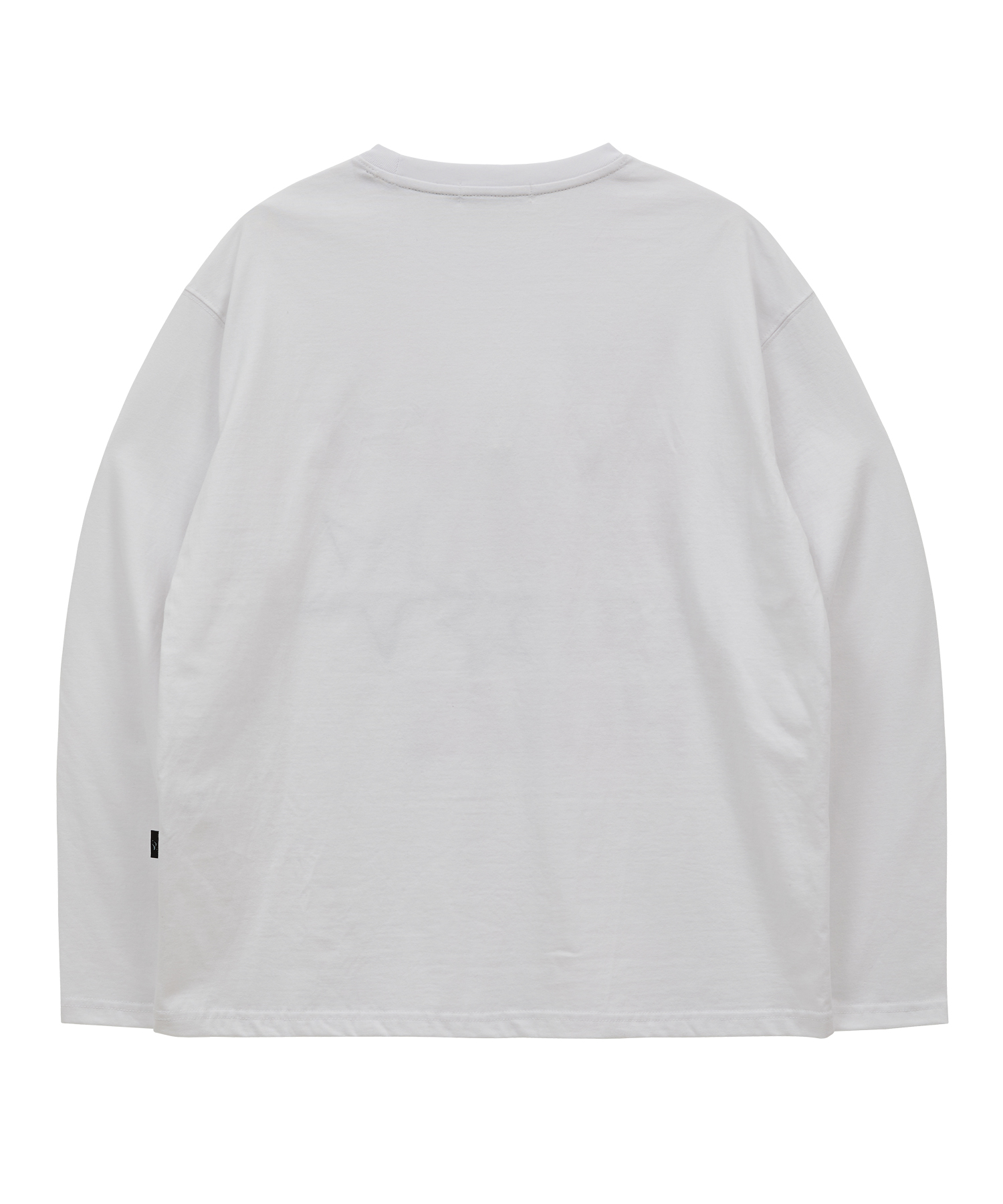 I AM HAPPY Long Sleeve T-shirt WHITE | ファッション通販
