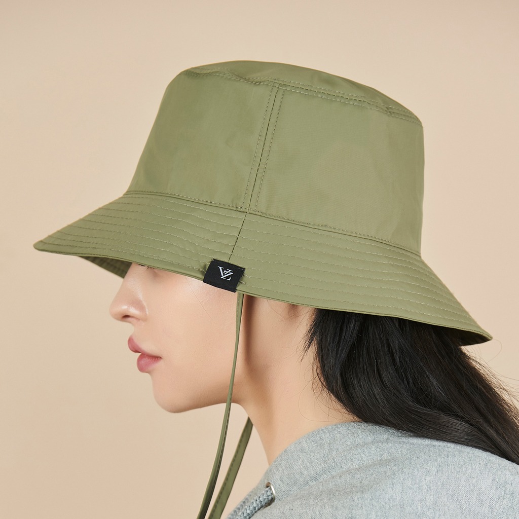 ★VARZAR★ Monogram Label Color Bucket Hat Green Monogram Label Color Bucket Hat Green - VARZAR | 60% - Asian