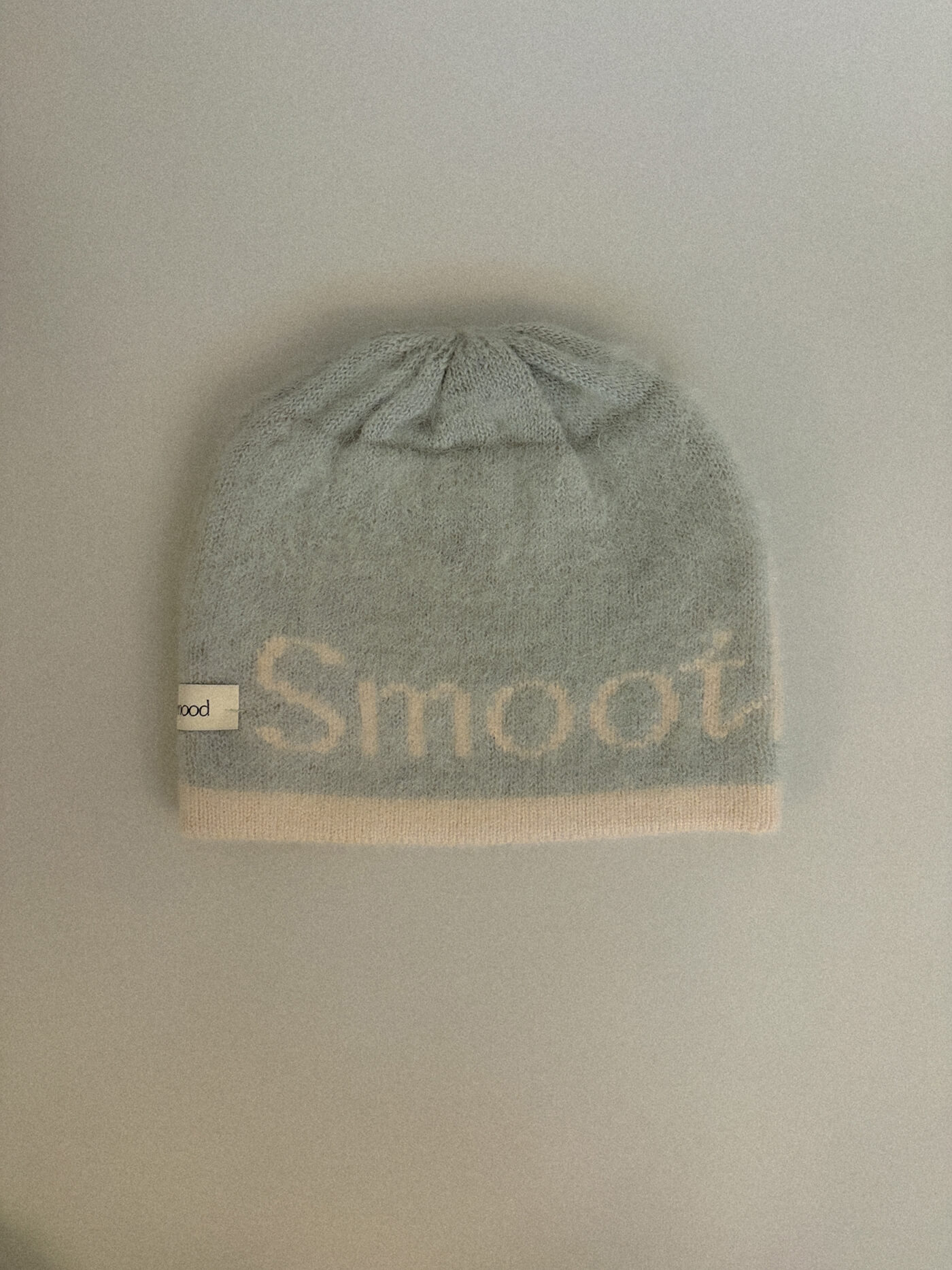 Roomie Logo Knit Hat Pale Mint