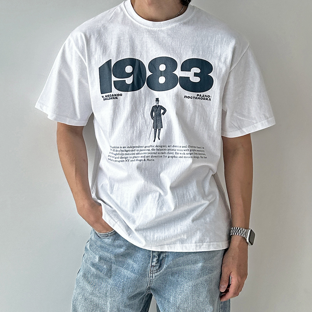 1983半袖Tシャツ | ファッション通販サイト NUGU