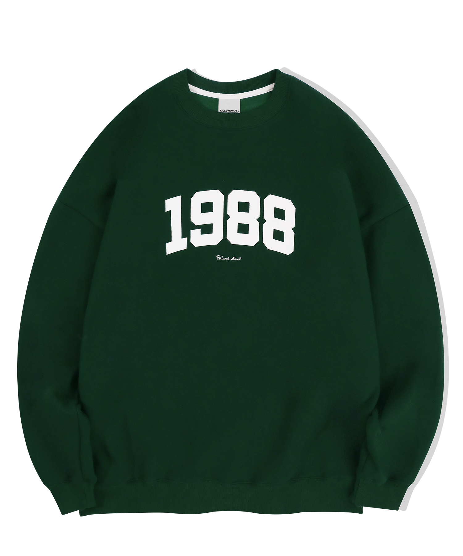 Overfit 1988 Sweat Shirt-Green | ファッション通販サイト NUGU