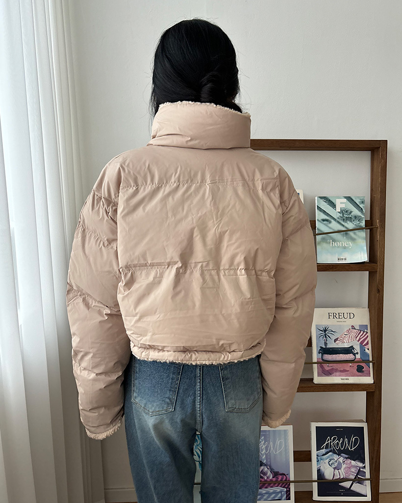 リバーシブルボアジャケット リバーシブルボアジャケット