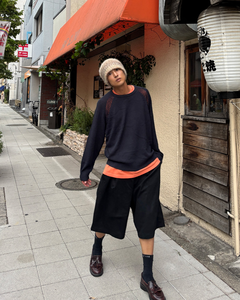 ルーズフィット ラグランニット | ファッション通販サイト NUGU