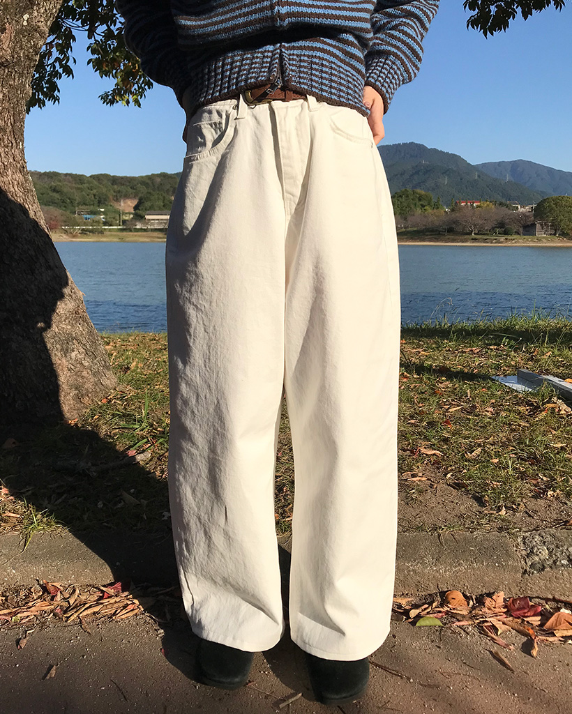 デイリーワイドコットンパンツ