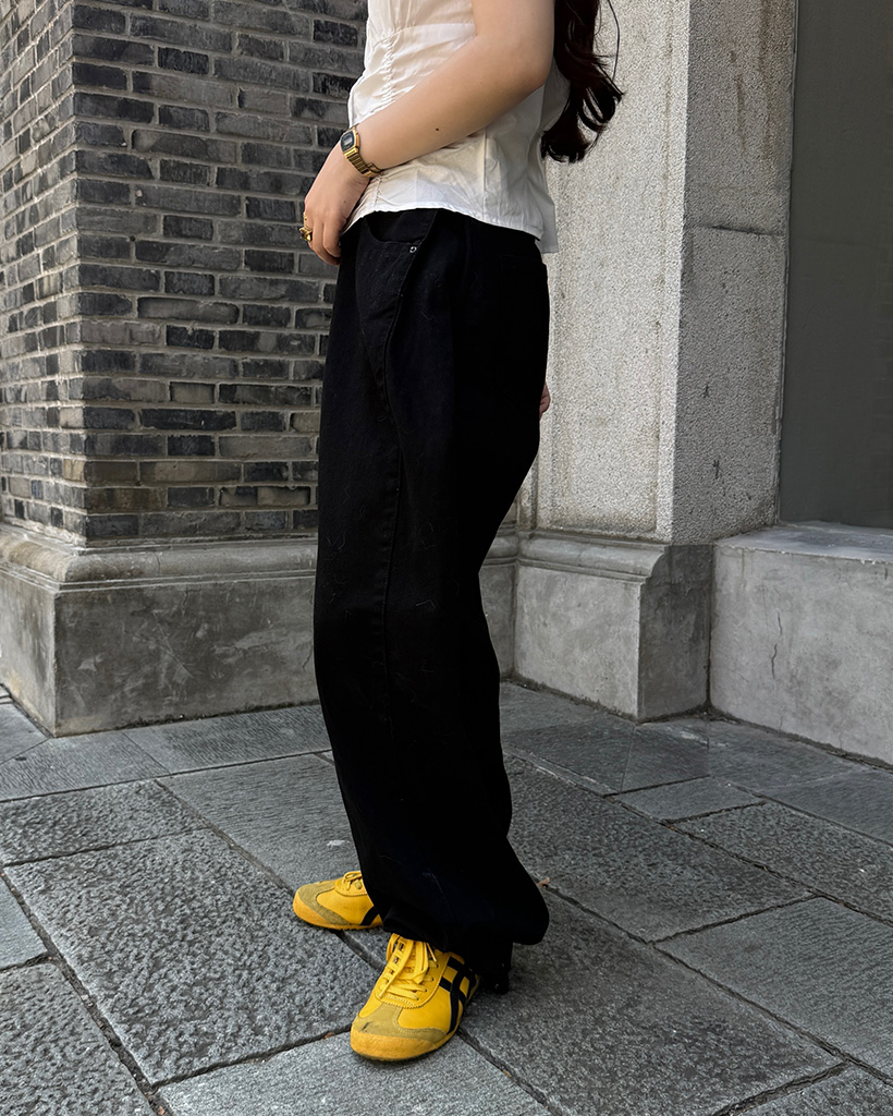 サイドタック入りワイドパンツ | ファッション通販サイト NUGU
