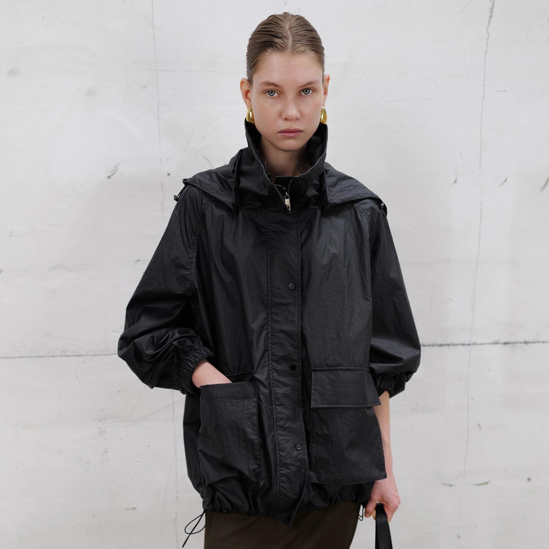 Hooded Windbreaker Jacket