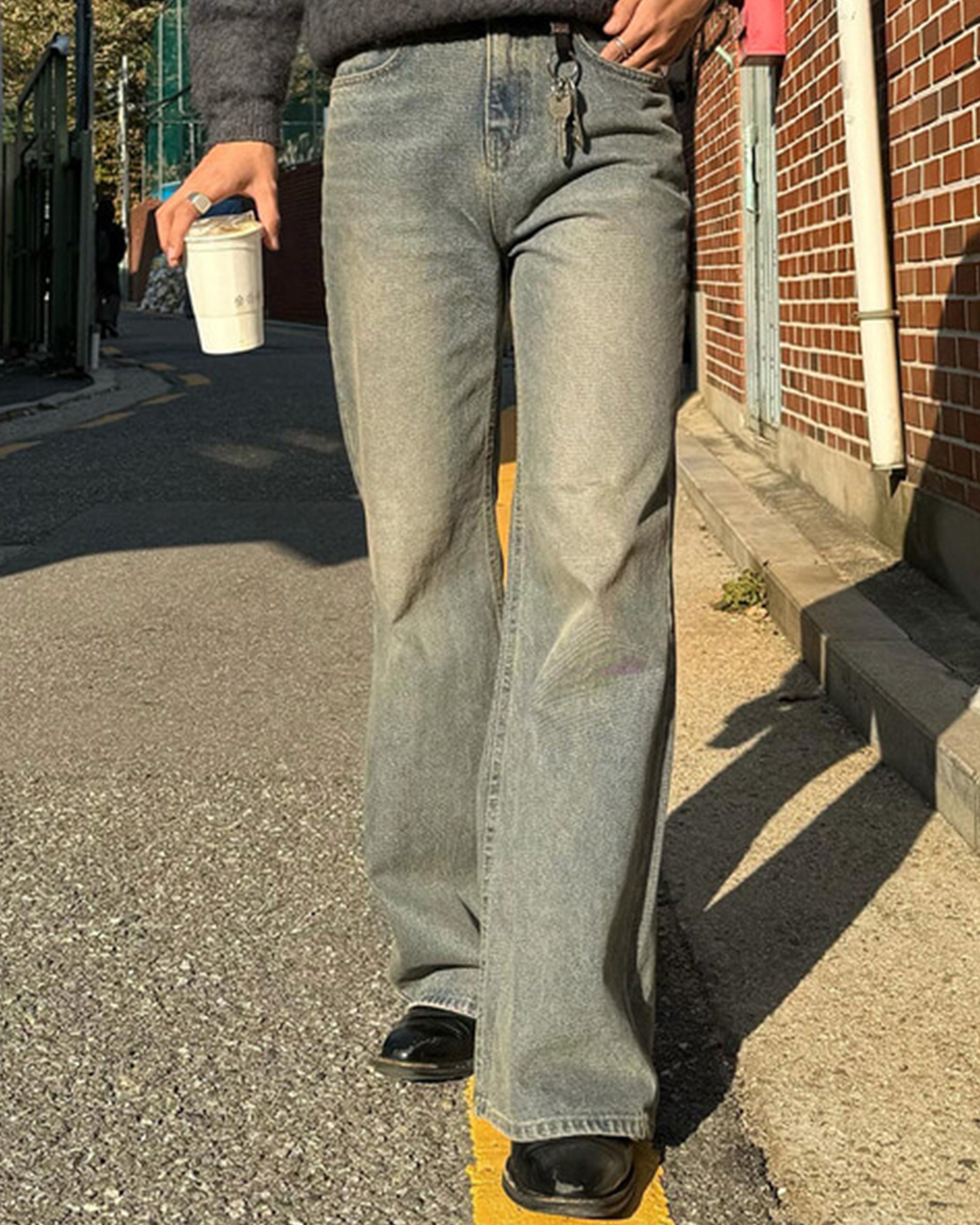 ヴィンテージブーツカットデニムパンツ | ファッション通販サイト NUGU