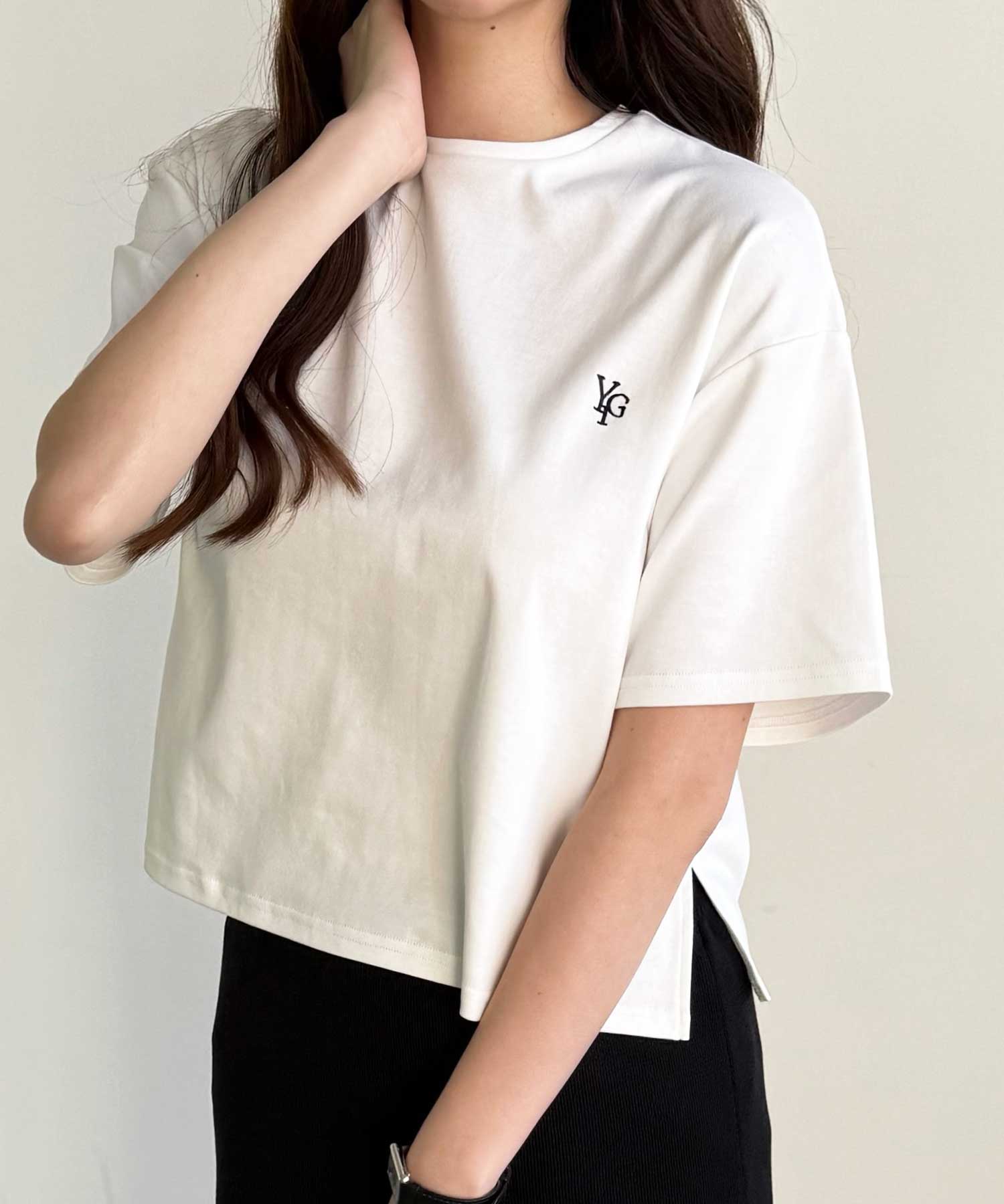 アナグラム刺繍Tシャツ アナグラムロゴ刺繍Tシャツ | ファッション通販サイト NUGU