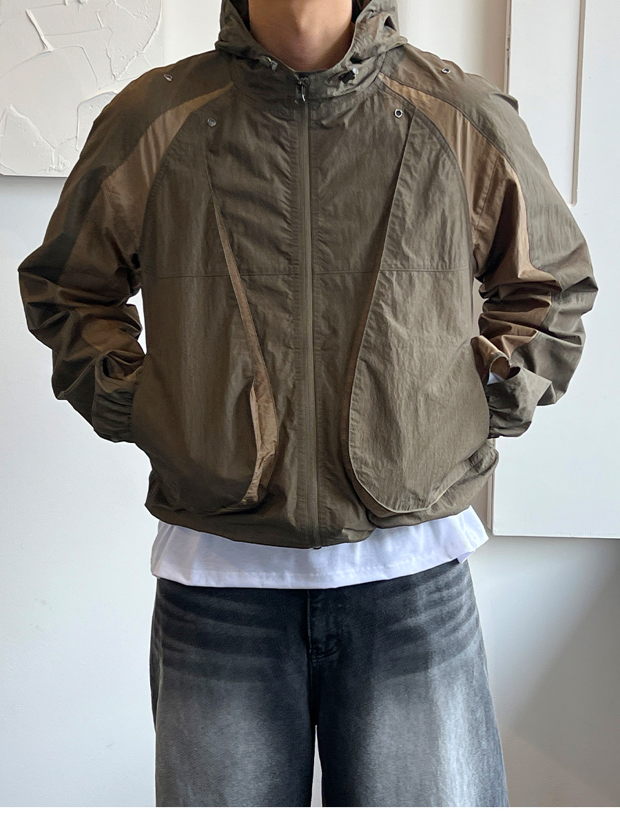 マウンテンパーカーラインジャケット