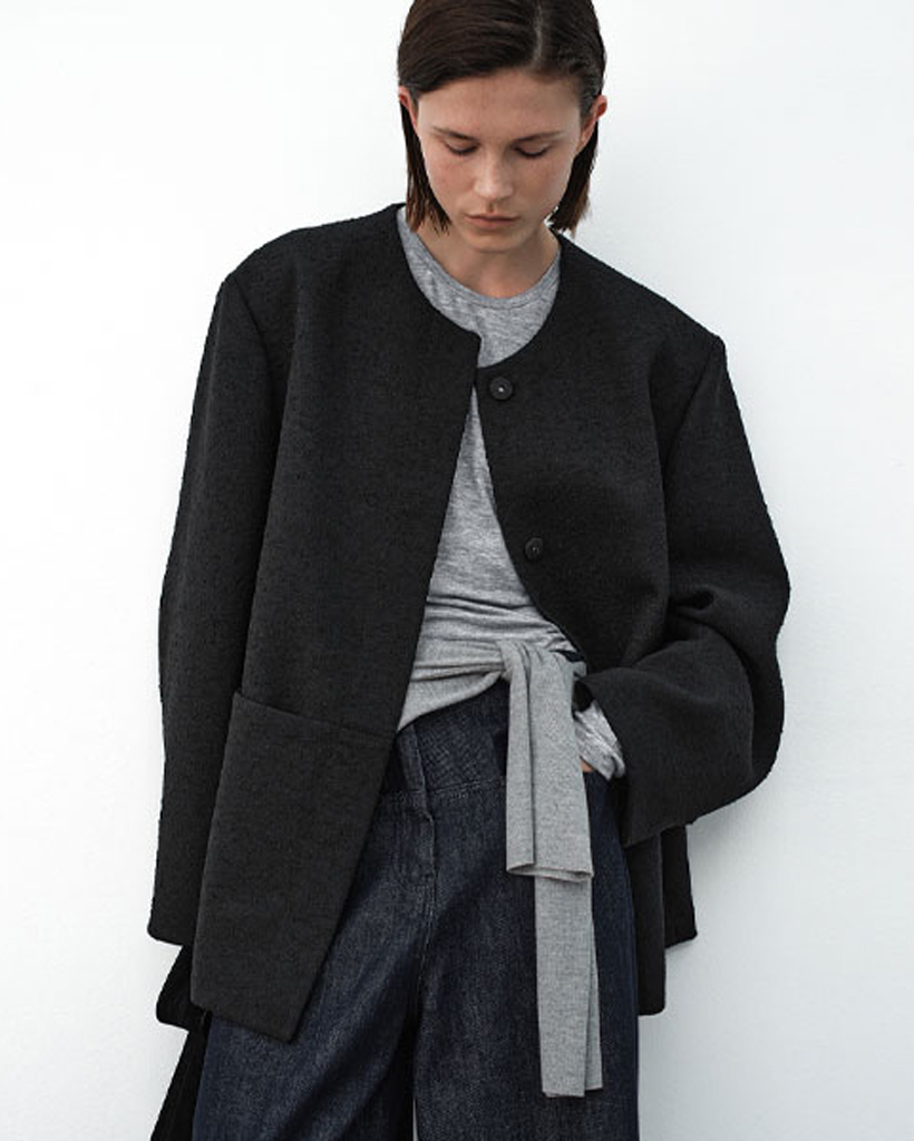 ジャケット・アウター black gord tweed jacket ALUDE SELECT】black gord tweed jacket | 【ALUDE】韓国メンズ