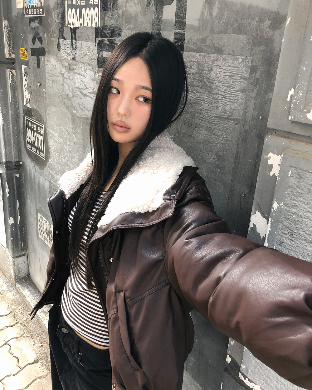 イタリア製シアリングジャケット（ムートンジャケット羊革） shearling シアリング イタリア製 リアル ムートン コート ジャケット