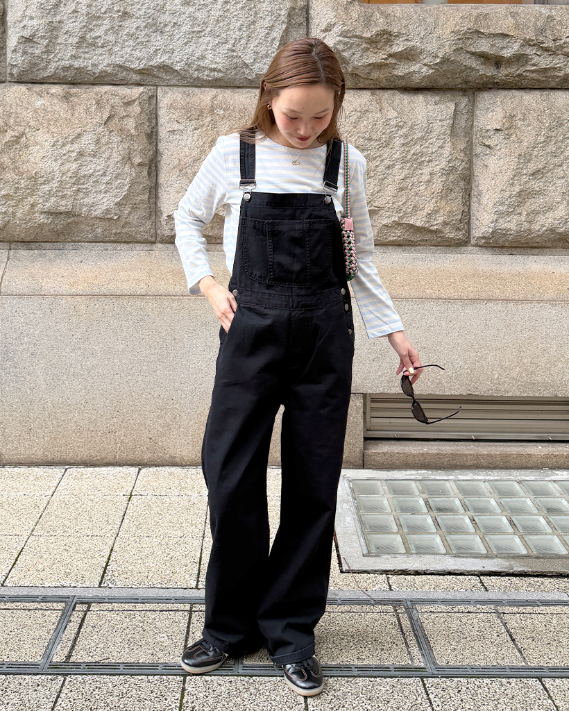 コットンオーバーオール