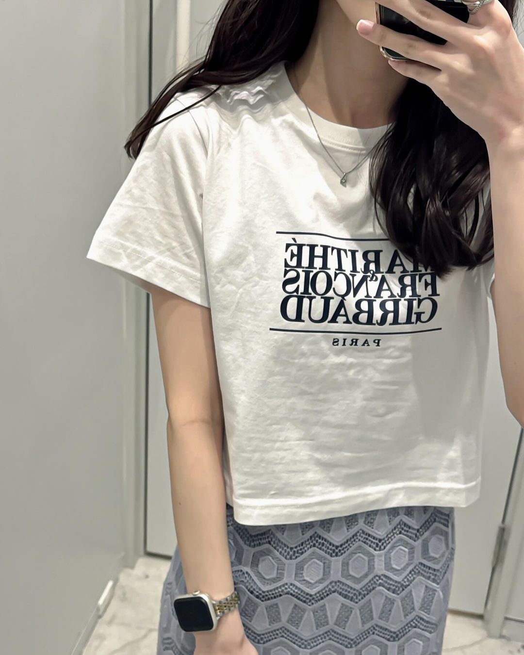 クラシックロゴクロップドT-シャツ (W CLASSIC LOGO CROP TEE