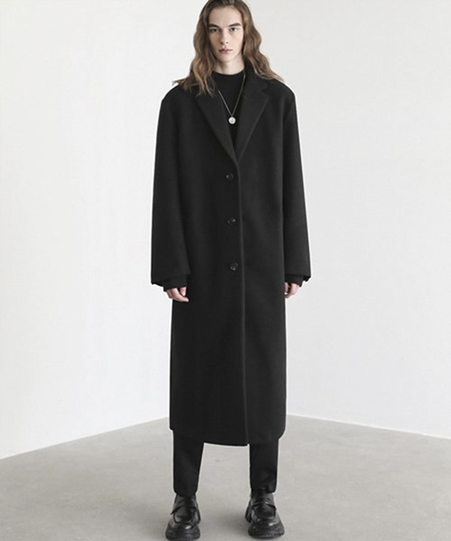 UNISEX FLEX LONG OVERFIT COAT - 2 COLORS