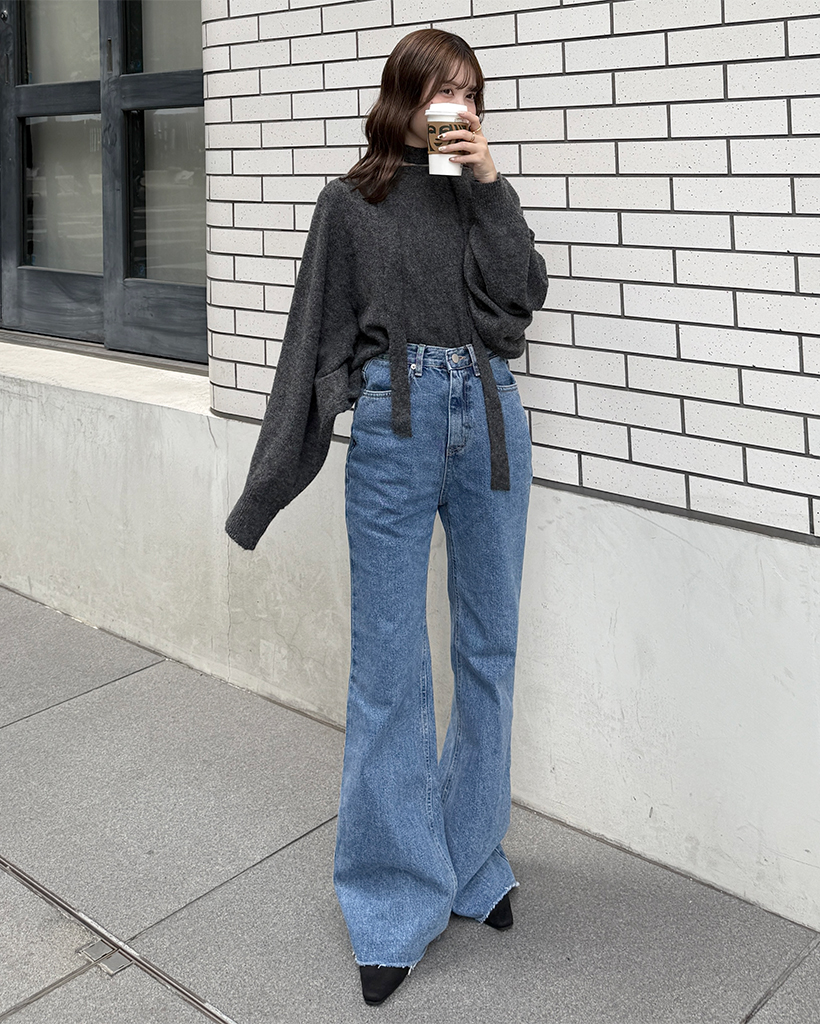 クラシックブーツカットデニムパンツ | ファッション通販サイト NUGU