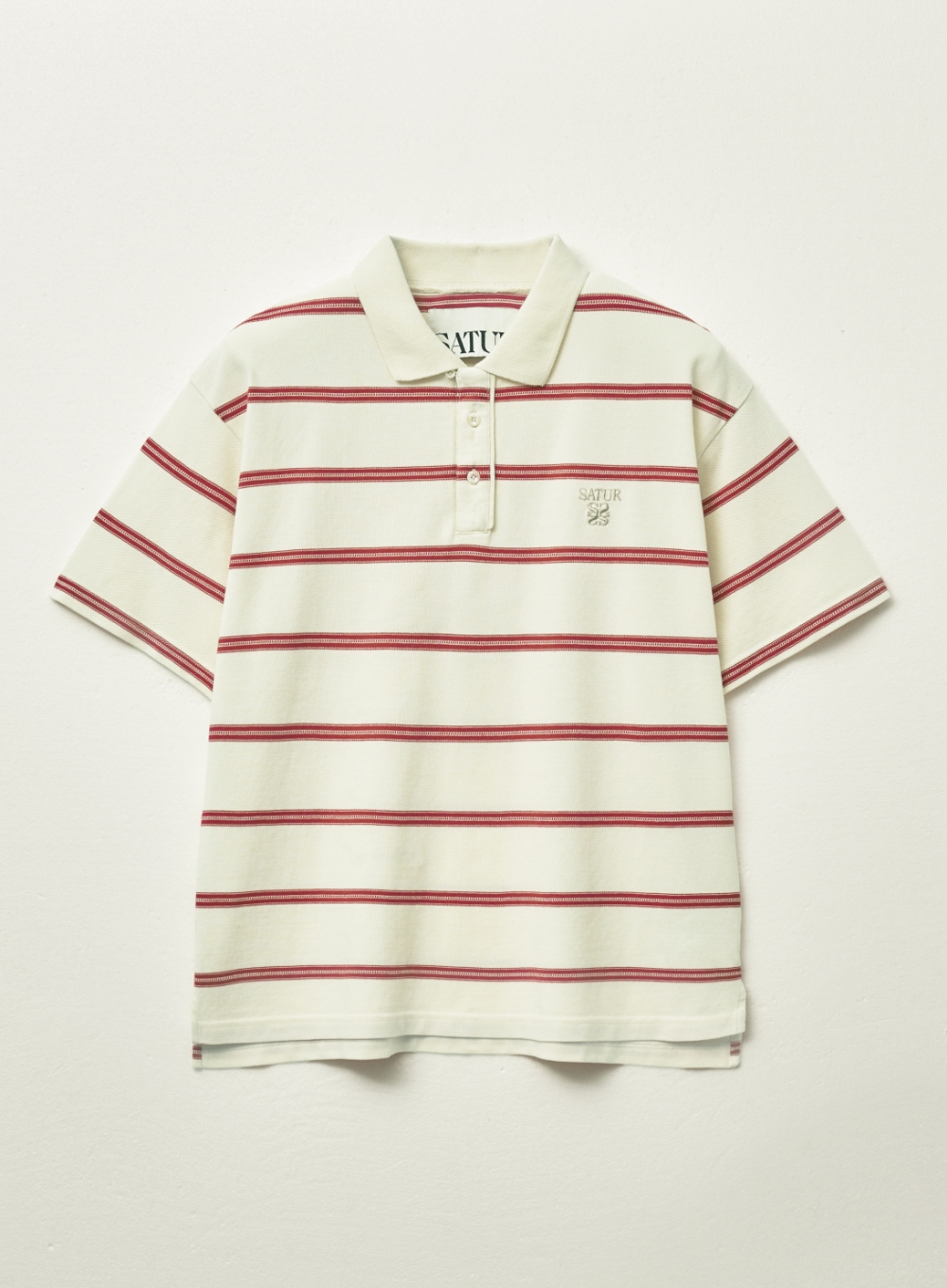 【SATUR】 Stripe Pique Polo T-Shirt / 追跡付 Piqué Polo Shirt In Stripe For Men | J.Crew