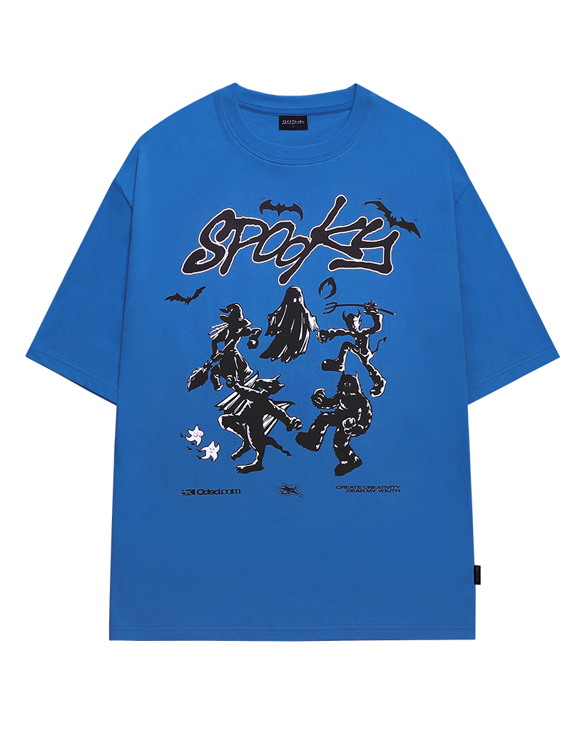 トップス 151N1NZ In The Ninetieth Graphic Overfit T-shirt - CYAN