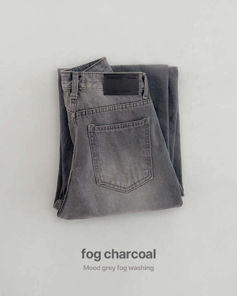 SLOWMADE.グレーウォッシュデニムパンツ | ファッション通販サイト NUGU