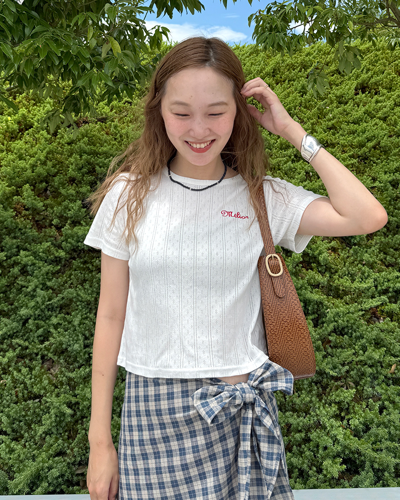 【Lumignon】タグ付‼️ルミニョンチェックビスチェ ミニチェーンバッグ | ファッション通販サイト NUGU