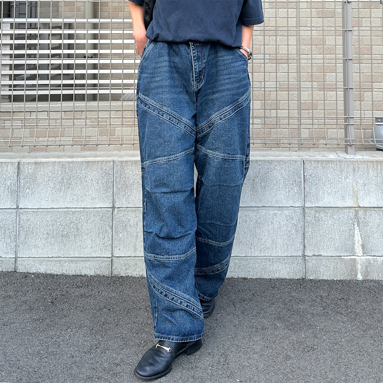 【yuii】sillyグラニー、BOBOデニム ユニークシームデニムパンツ | ファッション通販サイト NUGU