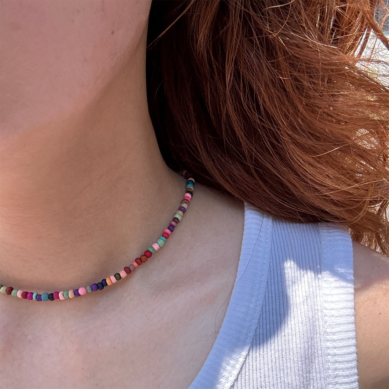 ポップビーズネックレス