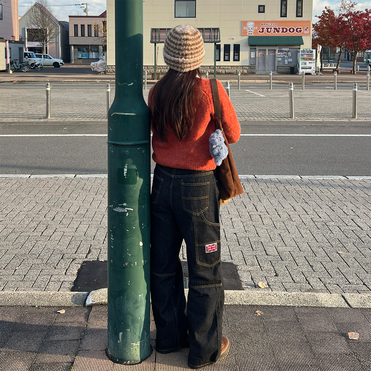 ユニセックス) ワッペンカーペンターデニムパンツ | ファッション通販