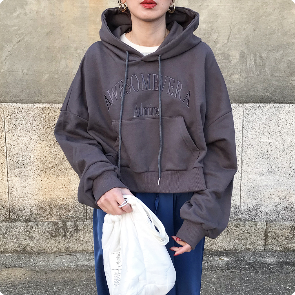 クロップドフーディー | ファッション通販サイト NUGU