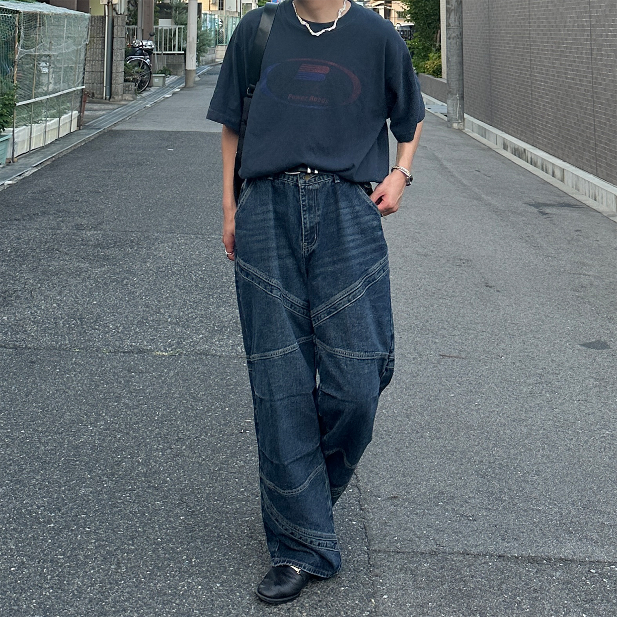 【yuii】sillyグラニー、BOBOデニム ユニークシームデニムパンツ | ファッション通販サイト NUGU