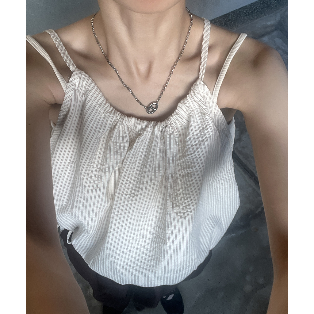 ギャザーキャミトップ | ファッション通販サイト NUGU