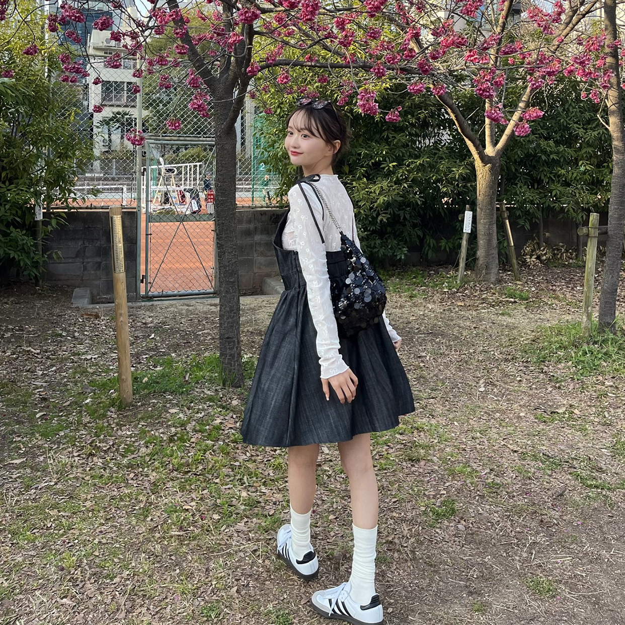 デニムリボンストラップキャミワンピース | ファッション通販 デニムリボンストラップキャミワンピース | ファッション通販