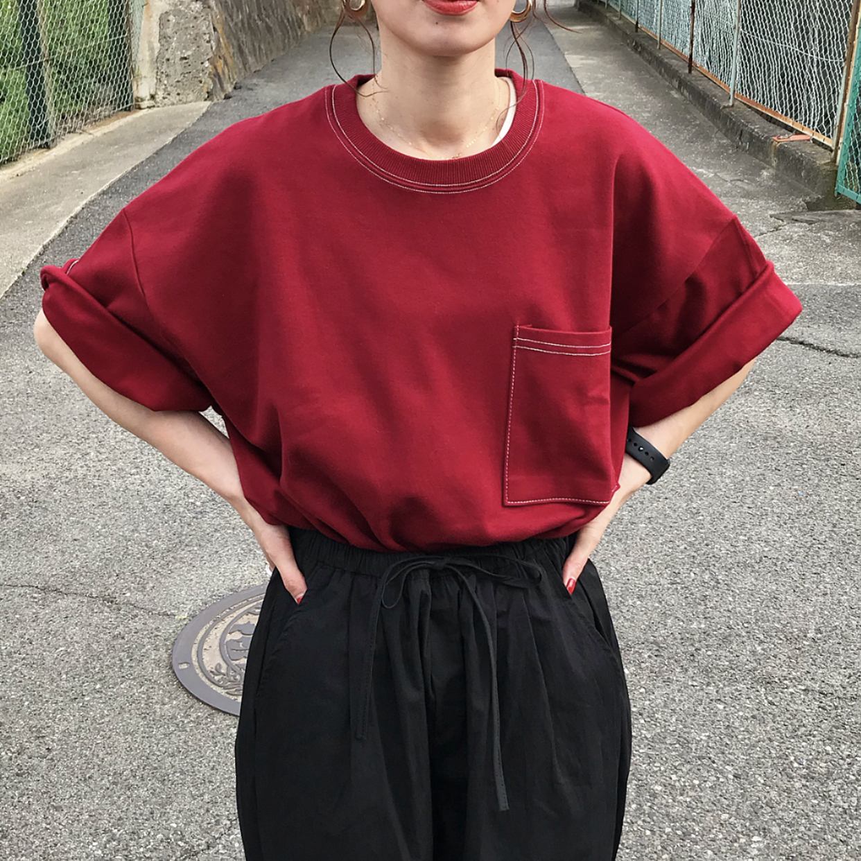 ビッグポケットTシャツ