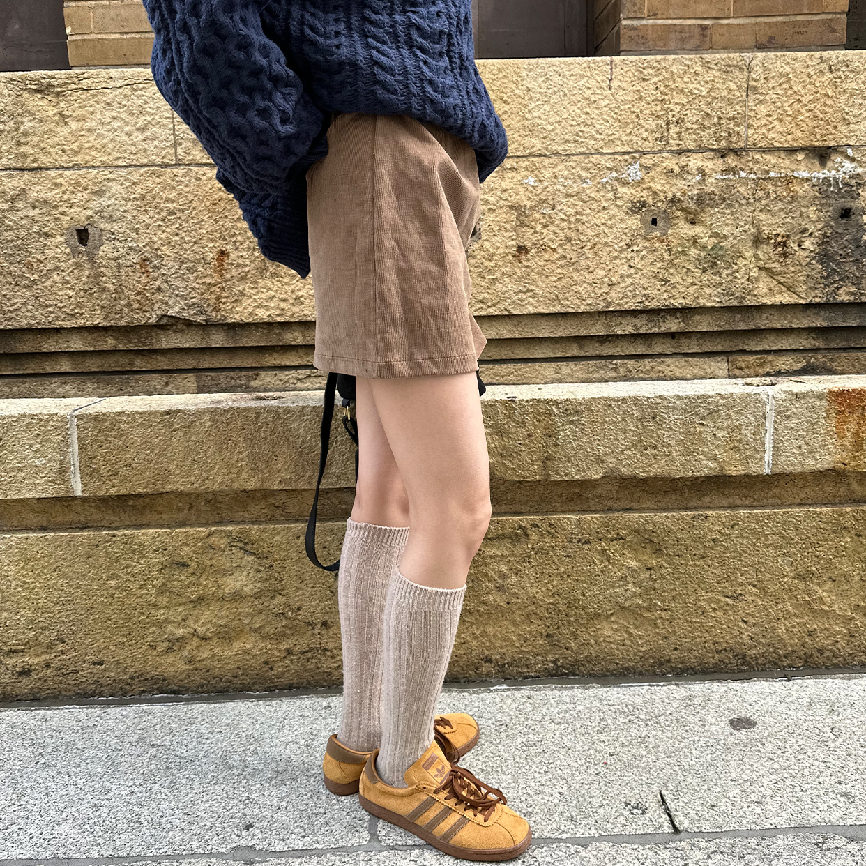 EVISU ピンク コーデュロイ ミニスカート セール】パンツ付きミニスカート レディース バレエコア