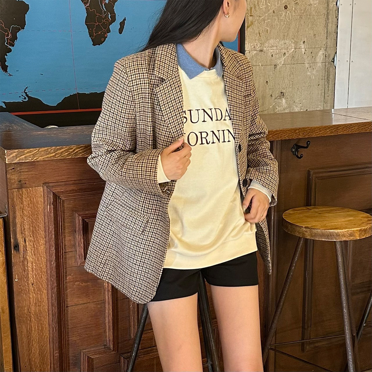 THE TOE BUCKINGHAM JACKETジャケット ブラウン　チェック Buckingham Jacket – THE TOÉ