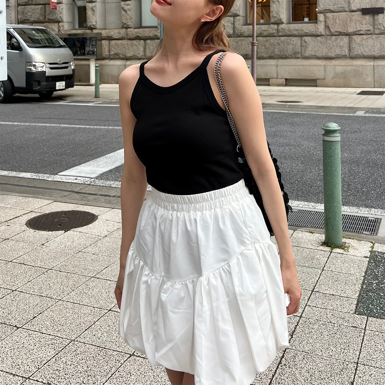 パンプキンバルーンミニスカート | ファッション通販サイト NUGU