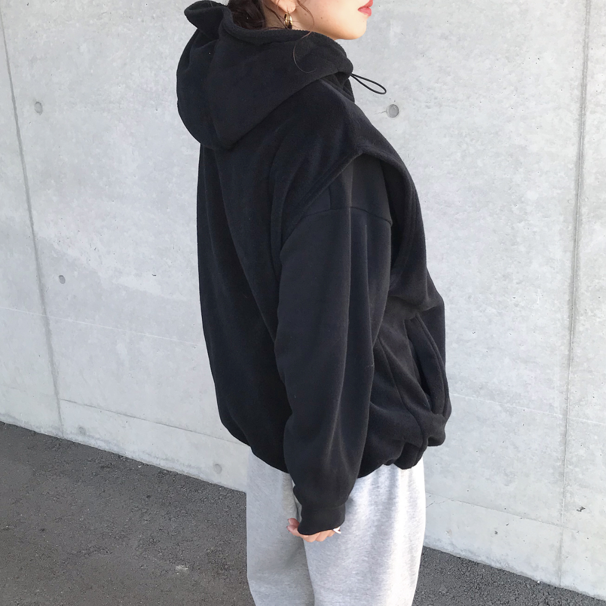 フリースジッパーベスト | ファッション通販サイト NUGU