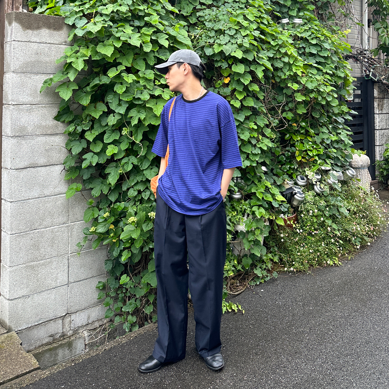 ウォッシングボーダーTシャツ | ファッション通販サイト NUGU