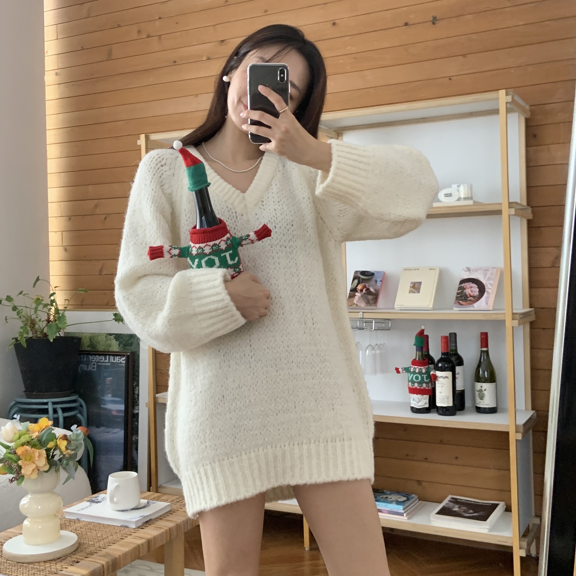 *PATOU*ウール &カシミア ミニドレス ベージュ ニットワンピース Patou | エレガントでシックなワンピース、ジャンパースカート