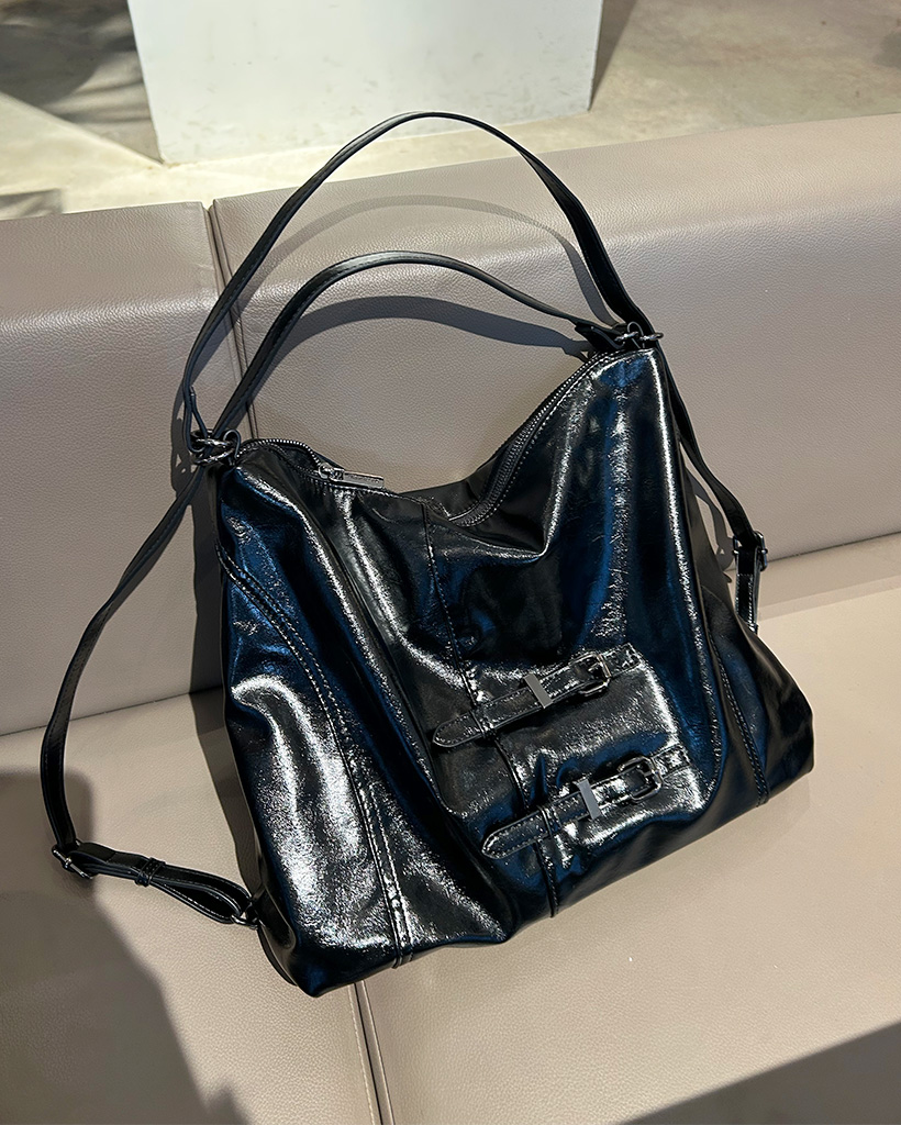 2WAYレザーショルダーバッグ