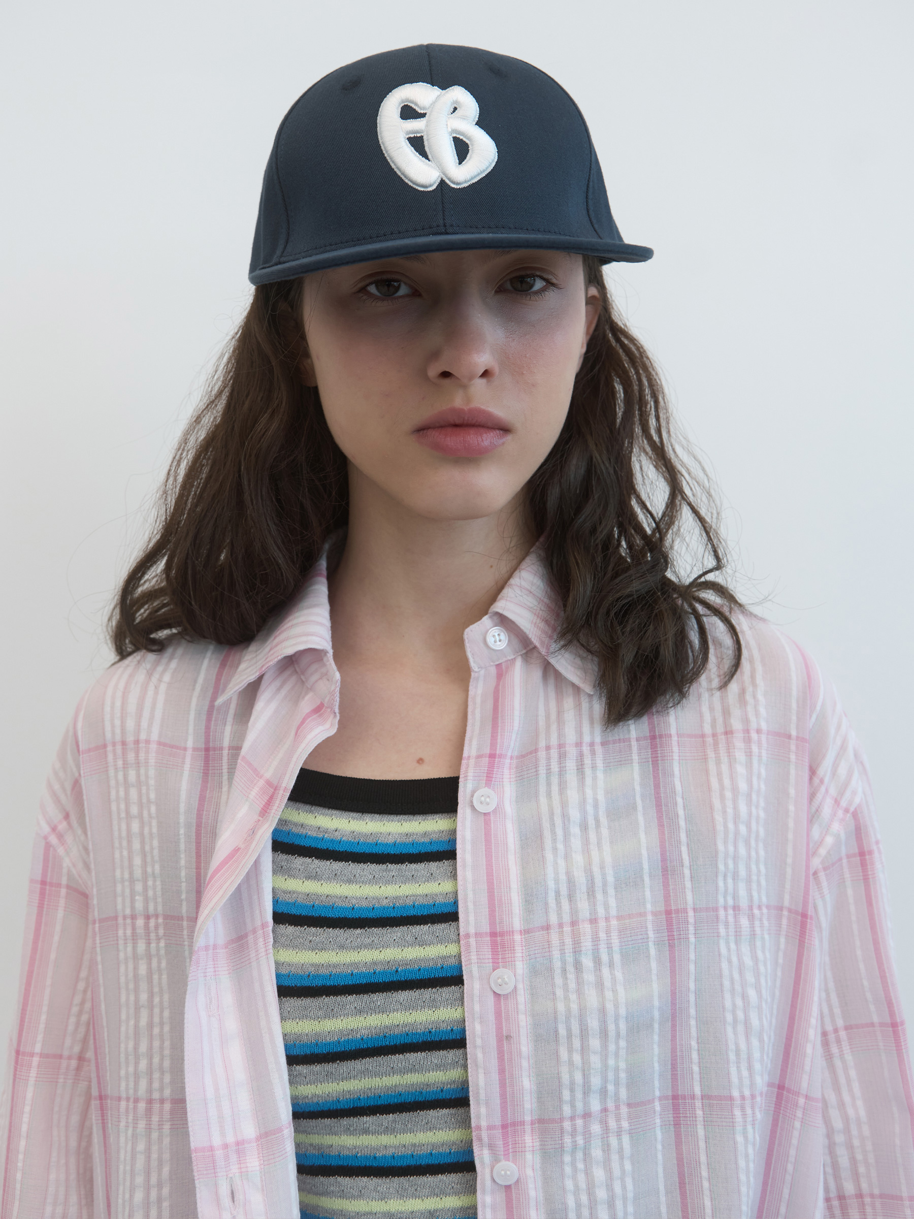 Puff Logo Ball Cap (Navy)