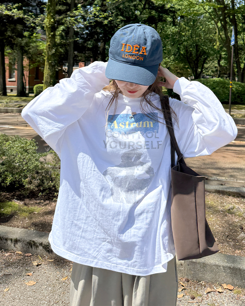 （ユニセックス）スタースリーブプリントシャツ