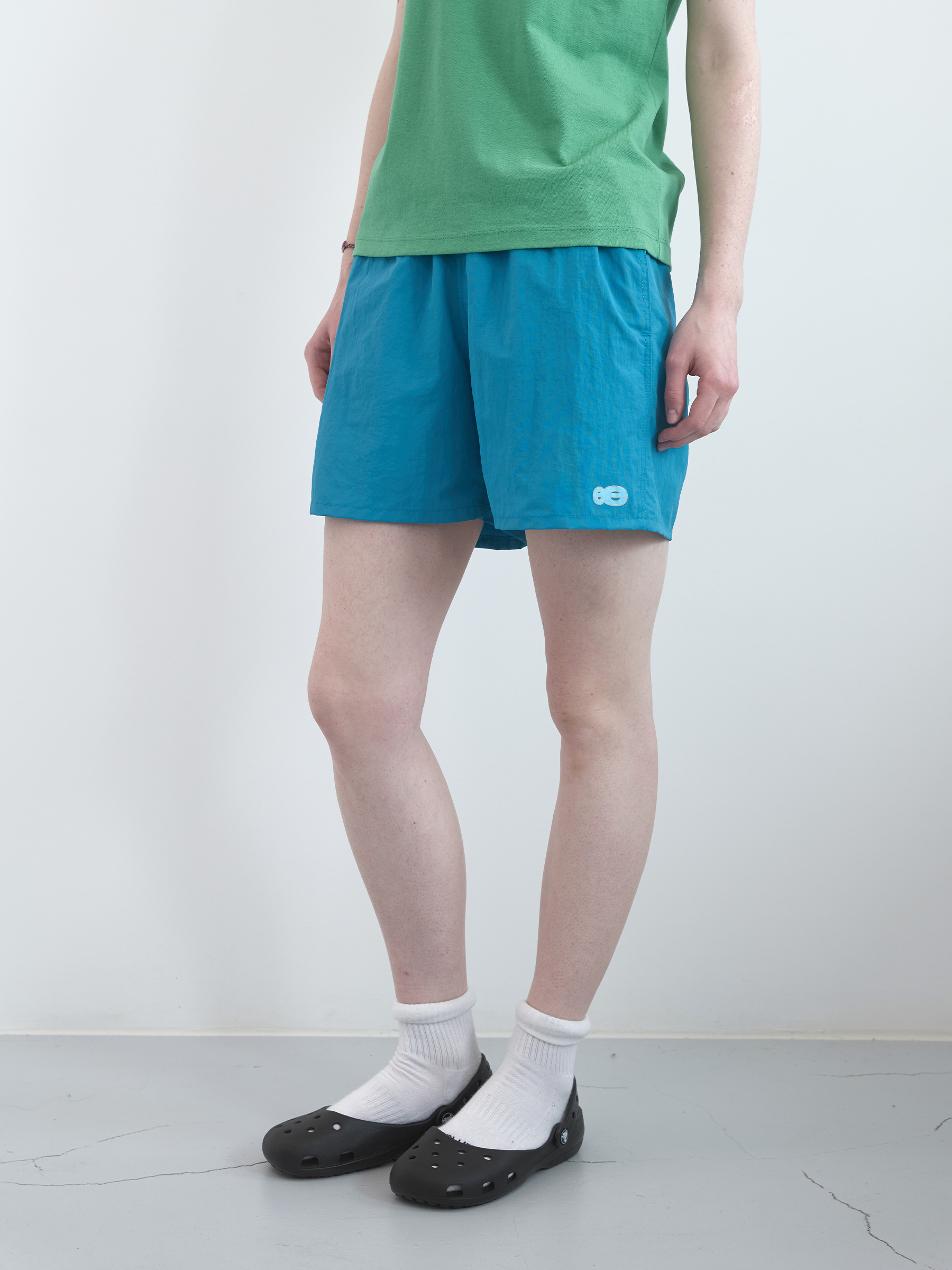 Summer Essential Banding Shorts (Aqua)